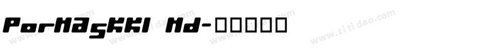 PormaskKl md字体转换